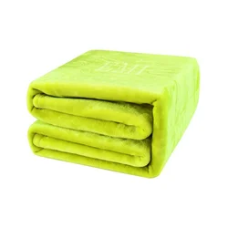 Odeja neon zelena 150 x 200 cm EMI