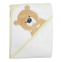 Peškir sa kapuljačom za bebe 100x100