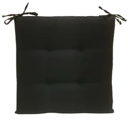 Jastuk za stolicu četvrtasti 42x42x5cm crni