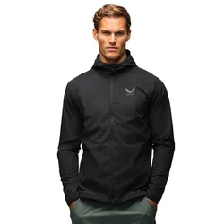 Castore vetrovka Windbreaker za muškarce, crna
