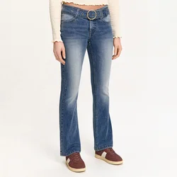 Cropp - Kavbojke bootcut - modra