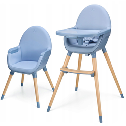 KINDERKRAFT STOLICA ZA HRANJENJE 2U1 FINI 2 NORDIC BREEZE