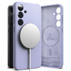 Ringke Silicone Magnetic MagSafe maska za Samsung Galaxy S24 - boja lavande