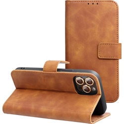 TENDER knjižno etui za XIAOMI Redmi Note 15 PRO 5G rjava