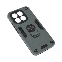 Maska za Xiaomi 15T Hard Ring, Tamnosiva