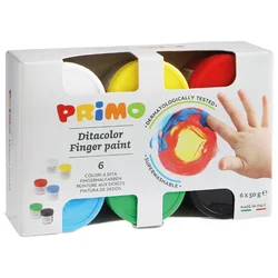 Boja tempera za ruke   50g u čaši 6boja cmp.226td50s