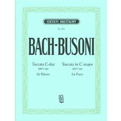 BACH-BUSONI:TOCCATA C-DUR BWV 564 FOR piano