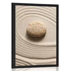 Plakat Zen vrt - 40x60 black