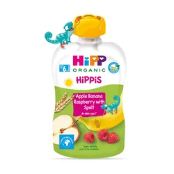 HIPP Mera od celog zrna ?abuka banana malina, 100 gr