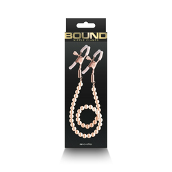 Bound - Nipple Clamps - DC1 - Rose Gold NSTOYS1082 / 0767