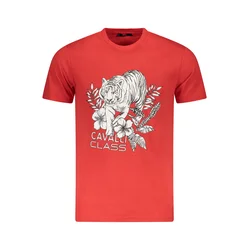 Cavalli Class Muška majica TXT60RJD060, Crvena