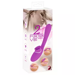 You2Toys 2 Function Bendable Licking Vibe Purple