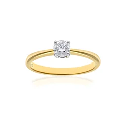DIAMANT LETERNEL Prstan zlata