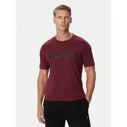 HUGO Majica Dulivio 50467556 Bordo rdeča Regular Fit