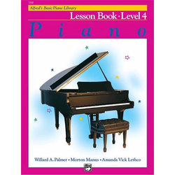 ALFREDS BASIC PIANO LIBRARY LESSON BOOK LEVEL 4 PIANO