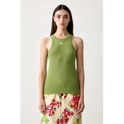 Marimekko top ženski bombaž z elastanom