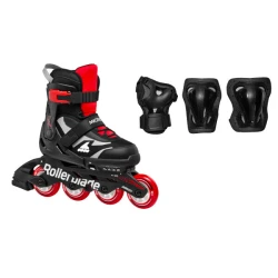 Otroški rolerji Rollerblade Microblade Combo Black/Red EUR 36,5-40,5