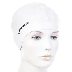 Finis silicone swimming cap white