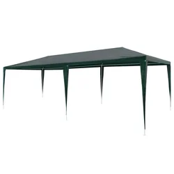 Šator za zabave 3 x 6 m PE zeleni