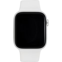 Apple Watch SE GPS 44mm Alu Silver/White Sport Band