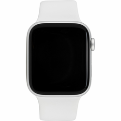 Apple Watch SE GPS 44mm Alu Silver/White Sport Band