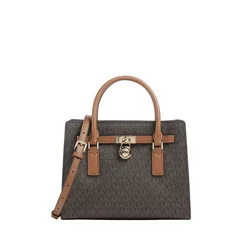 MICHAEL Michael Kors Ročna torbica Hamilton Marron rjava