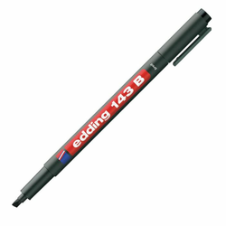 Edding OHP marker E-143, 1-3 mm, BARVE 10 kos