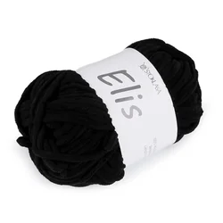 Pletena preja Elis 100 g - črna
