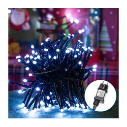 Aigostar - LED spoljni svetlosni lanac 400xLED/8 funkcija 13m IP44 hladna bela