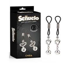 Heart Echo Nipple Clamps