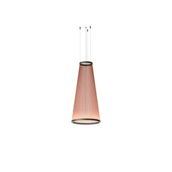 Vibia LED viseča svetilka ARRAY rdečerjava 112 x 55 cm stožec 927 dim - Dnevna soba/jedilnica - Dizajn - Medenina