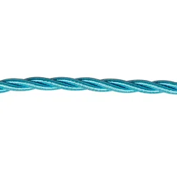 DEKORATIVNI KABEL 2×0,75mm IP20 TIRKIZNI