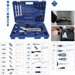 95-DIJELNI, UNIVERZALNI SET ALATA - BRILLIANT TOOLS BT024095