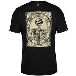 Muška majica kratkih rukava Memento Mori, Crna