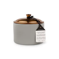 Paddywax Dišeča sojina sveča Vetiver & Cardamon 141 g