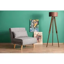 Atelier del Sofa Fotelja Folde Svetlosiva