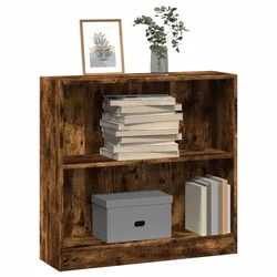 Regal za knjige boja hrasta 80x24x76 cm konstruirano drvo