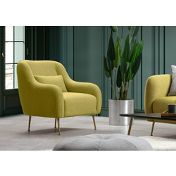 ATELIER DEL SOFA Fotelja Sevilla Armchair Yellow