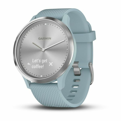 GARMIN pametna ura Vivomove HR Sport (S/M), Seafoam Silver