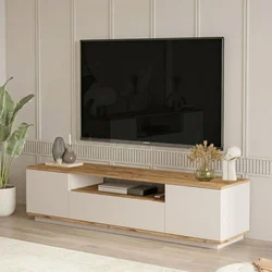 Hanah Home TV komoda Ave7-Aka, 180 cm, atlantski bor / kašmir