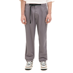 Cropp - Pantalone s kaišem - tamno siva