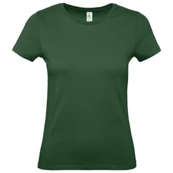 MAJICA KRATKI RUKAVI B&C #E150/WOMEN TAMNO ZELENA L