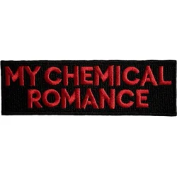 My Chemical Romance Text Logo Iron-On Patch