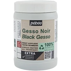 Pébéo Black Gesso Origin Sheps Black 225 ml 1 kos