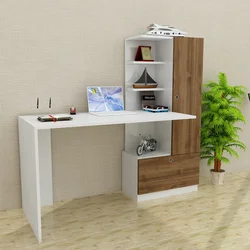 Hanah home Radni sto 120x73,8x61,8cm Orah