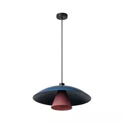 Osram - Luster na sajli DECOR FLYING MUSHROOM 1xE27/25W/230V, prečnik 50 cm, u plavoj boji