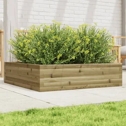 Vrtna sadilica 90 x 90 x 23 cm od impregnirane borovine