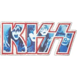 Kiss Infill Logo Našitek za šivanje 45 x 95 mm