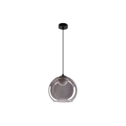 Luster na sajli BRIN 1xG9/15W/230V zadimljeno crna