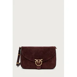 Pinko crossbody torbica ženska semišasta